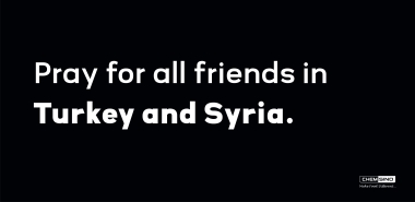 To all friends in Turkey and Syria